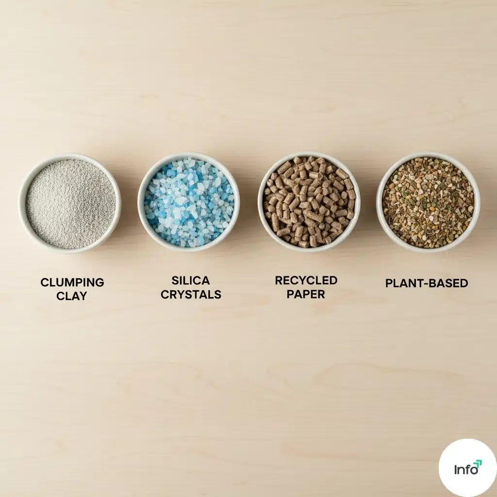 types-of-cat-litter-materials-comparison